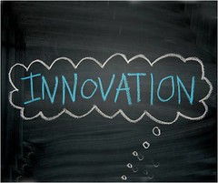 Innovation chalkboard